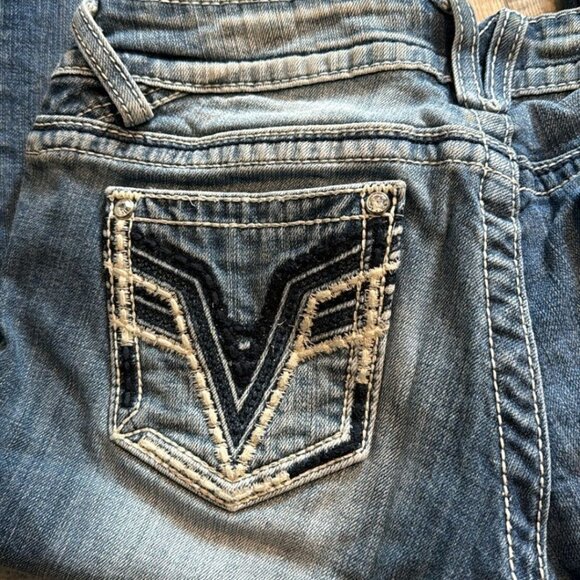 VIGOSS CHELSEA Capri JEANS- size 5/6 - Picture 3 of 10
